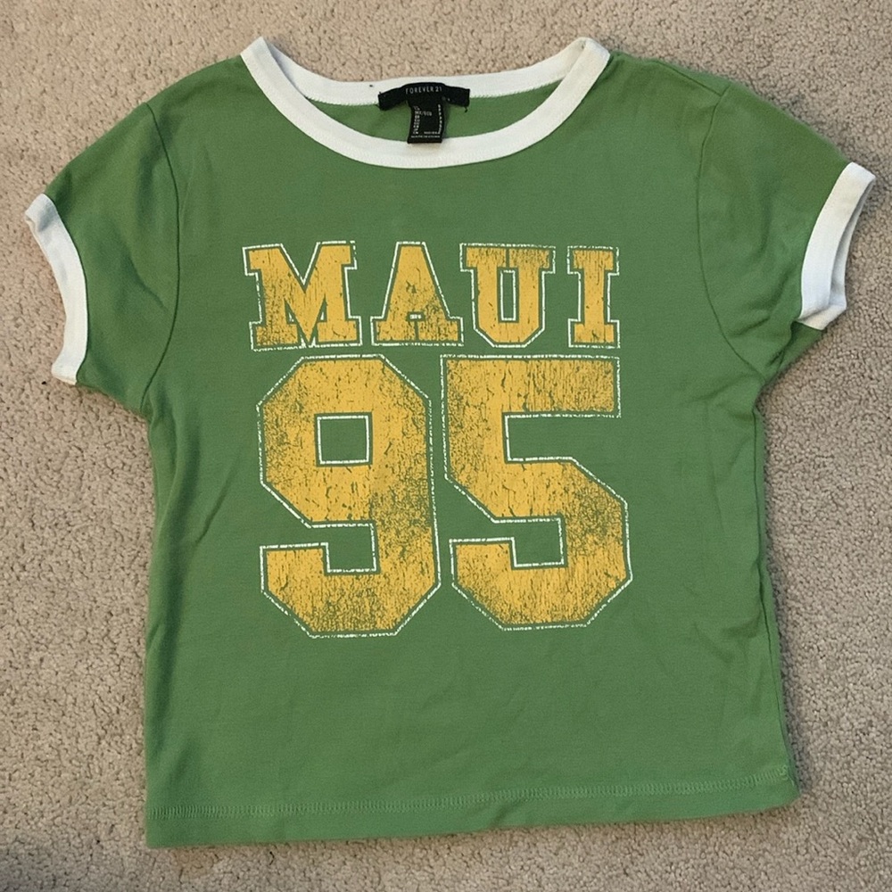 Forever 21 Junior girls crop t shirt